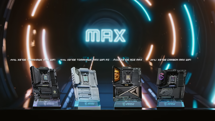 مادربردهای MAX جدید MSI با چیپست B850 و X870E معرفی شدند؛ نسل بعدی AM5 در راه است!