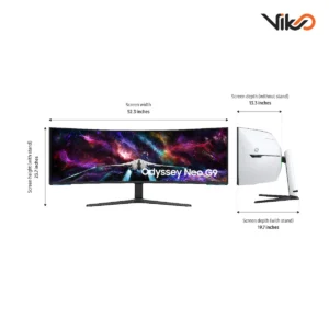 مانیتور خمیده 57 اینچ سامسونگ مدل Odyssey Neo G9 LS57CG952NNXZA
