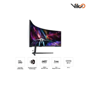 مانیتور خمیده 57 اینچ سامسونگ مدل Odyssey Neo G9 LS57CG952NNXZA