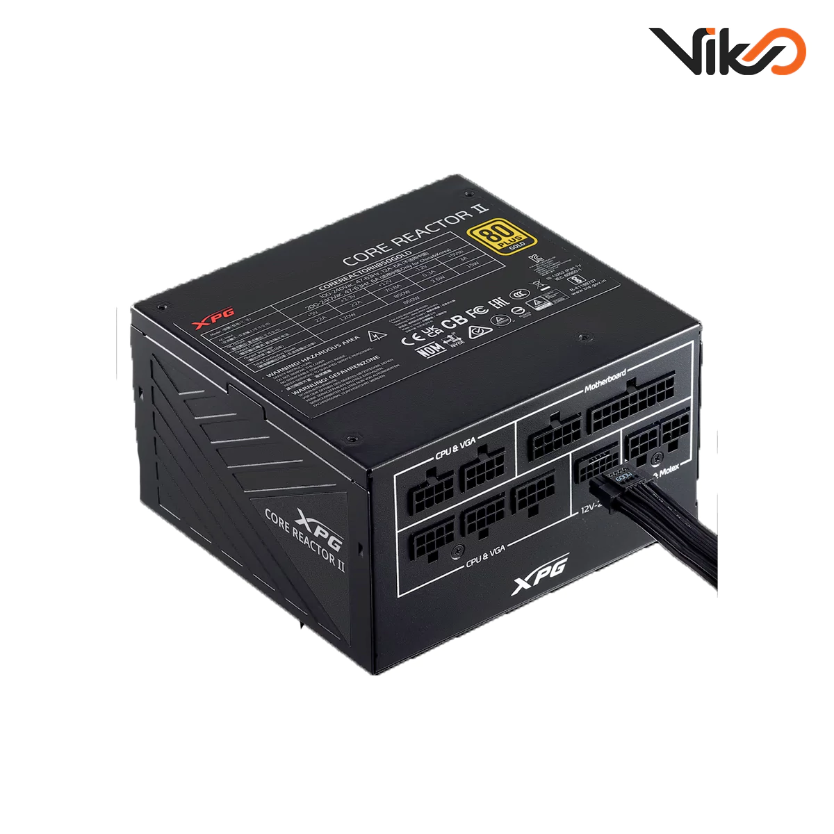 منبع تغذیه کامپیوتر ای‌دیتا مدل XPG CORE REACTOR II 1200W (3)