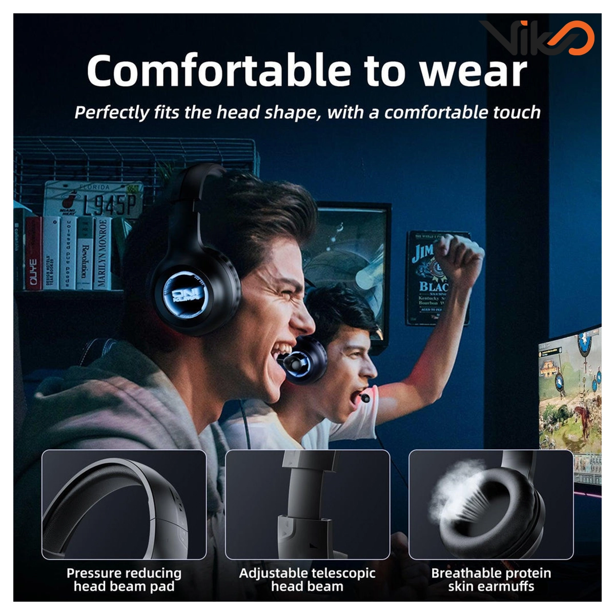 هدست گیمینگ اونیکوما مدل X36