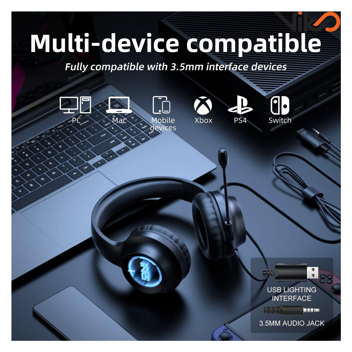 هدست گیمینگ اونیکوما مدل X36