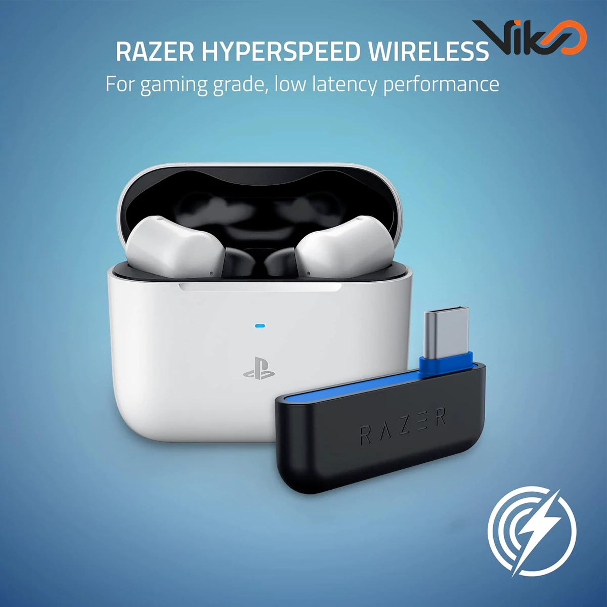 هندزفری بلوتوثی ریزر مدل Hammerhead HyperSpeed PlayStation (2)