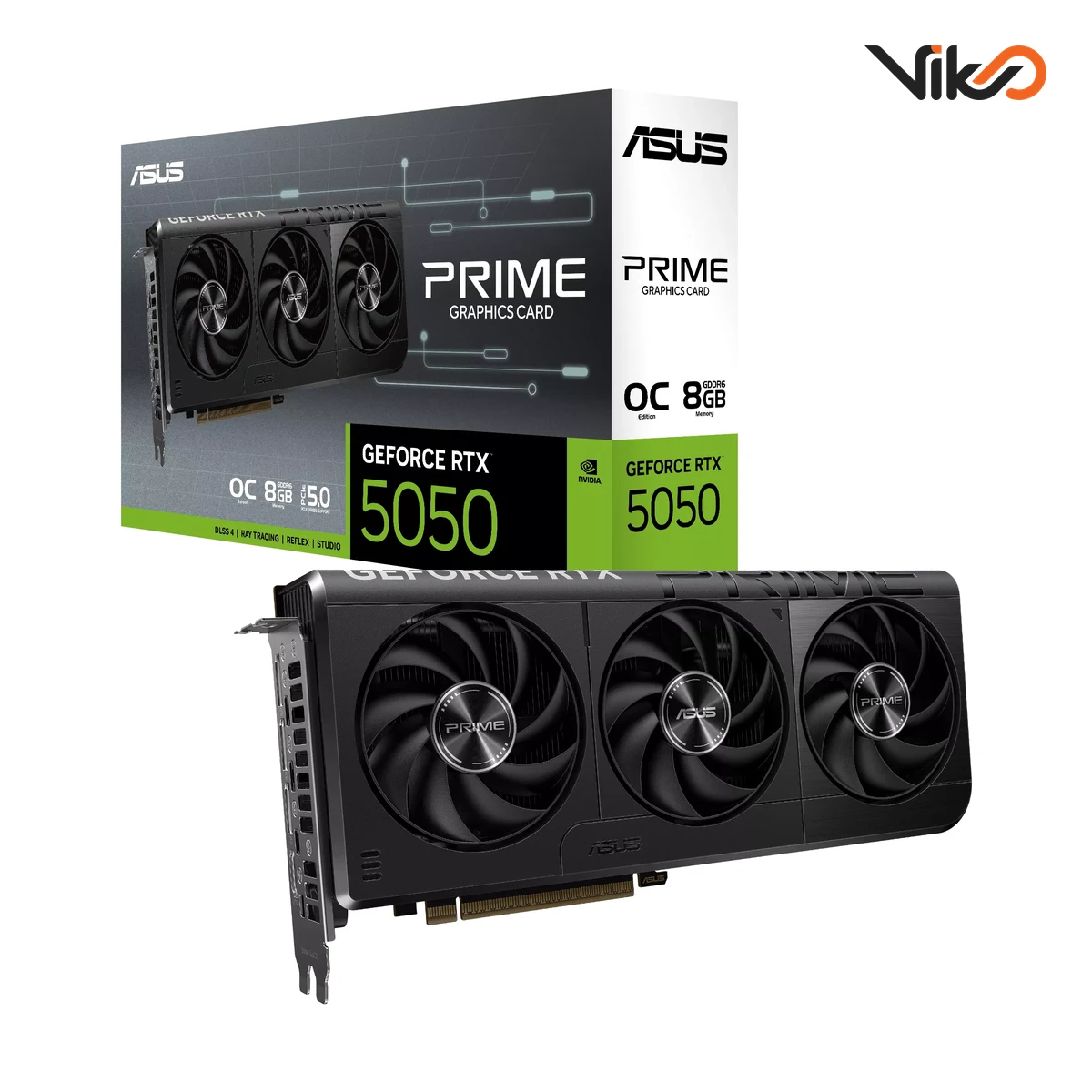 کارت گرافیک ایسوس مدل Prime GeForce RTX 5050 8GB GDDR6 OC Edition