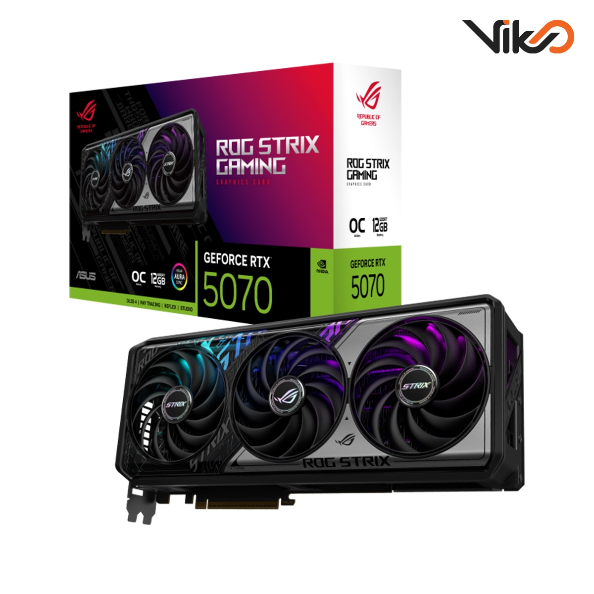 کارت گرافیک ایسوس مدل ROG Strix GeForce RTX 5070 12GB GDDR7 OC Edition