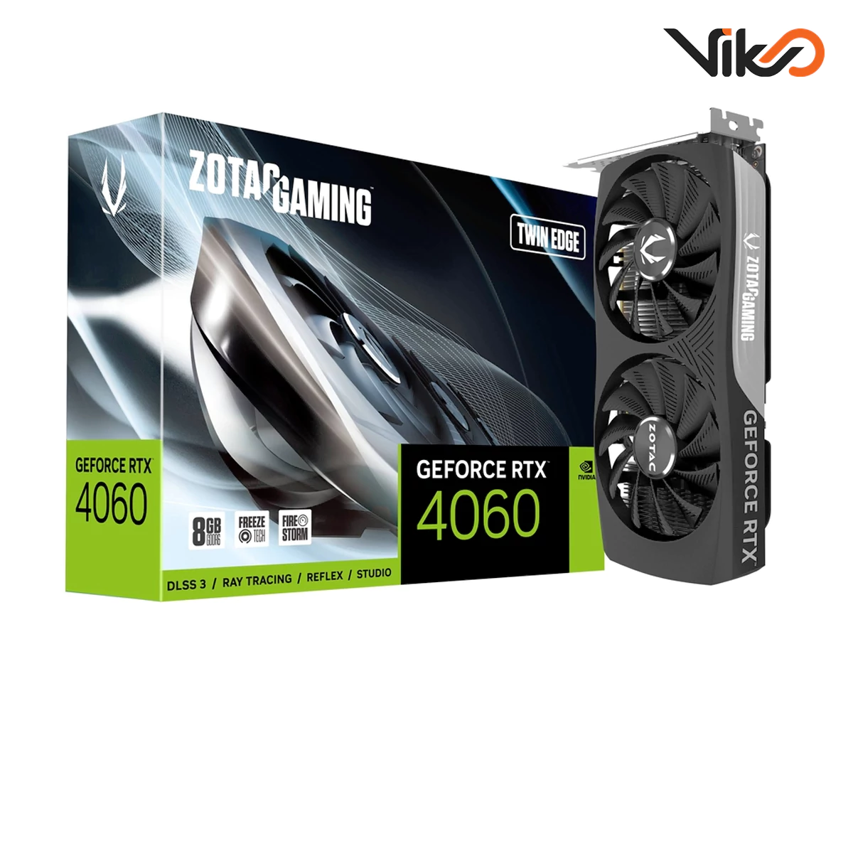 کارت گرافیک زوتک مدل GAMING GeForce RTX 4060 Twin Edge 8GB (1)