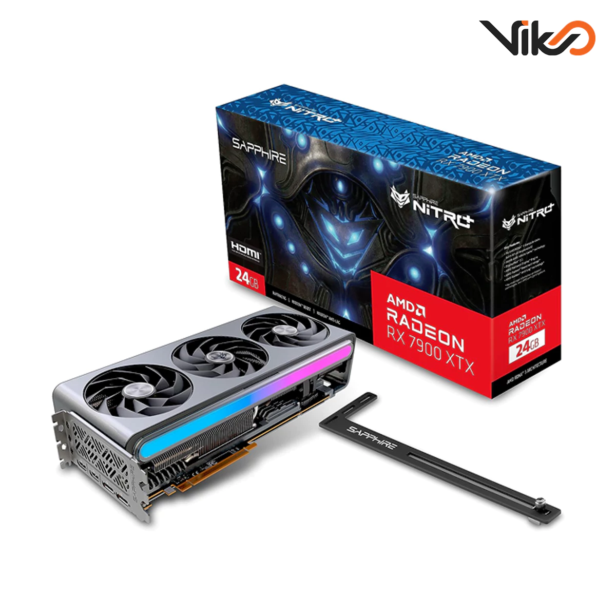 کارت گرافیک سافایر مدل NITRO+ AMD RADEON RX 7900 XTX Vapor-X 24GB (1) کارت گرافیک سافایر مدل NITRO+ AMD RADEON RX 7900 XTX Vapor-X 24GB (1)