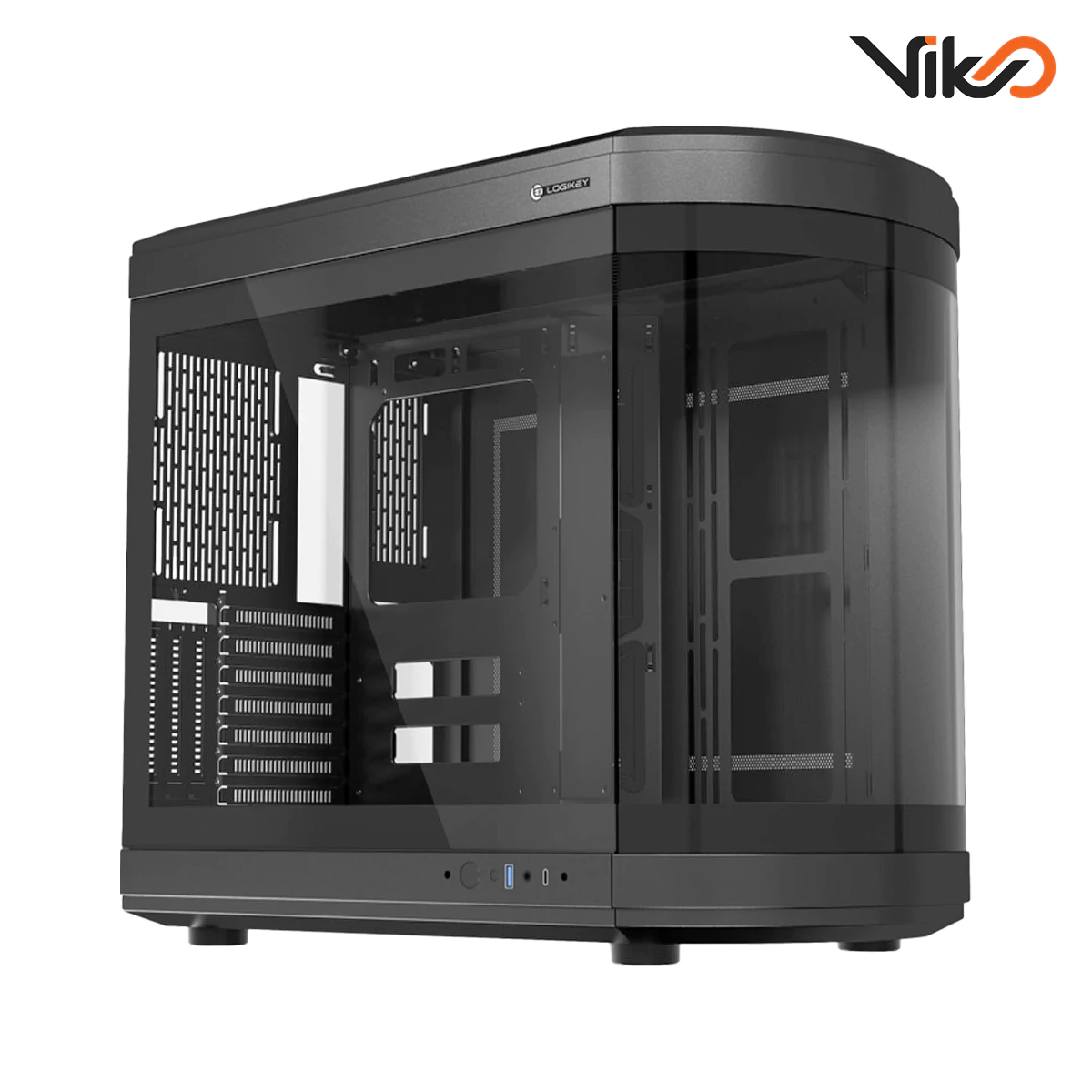 کیس گیمینگ لاجی کی مدل C570B (1)