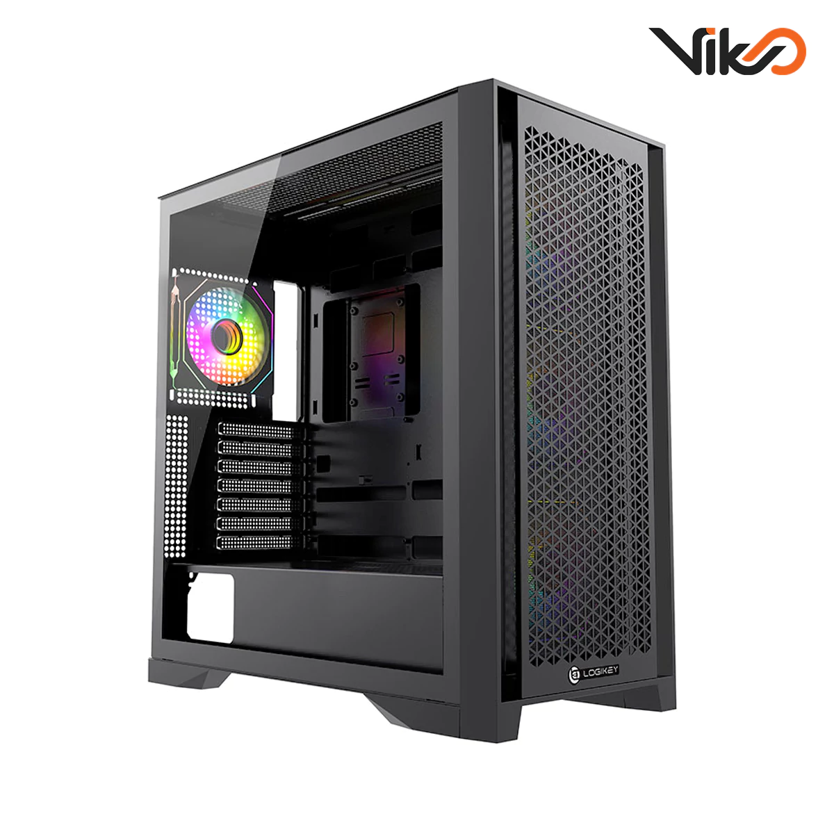 کیس گیمینگ لاجی کی مدل C634B (1)