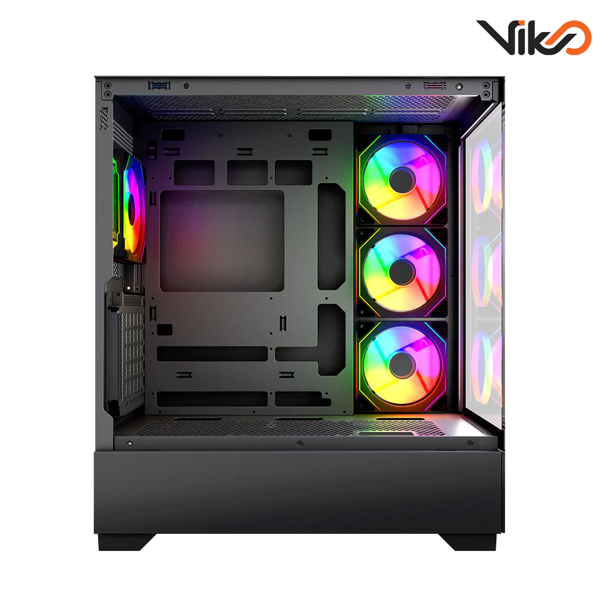 کیس گیمینگ لاجی کی مدل C674B (3)