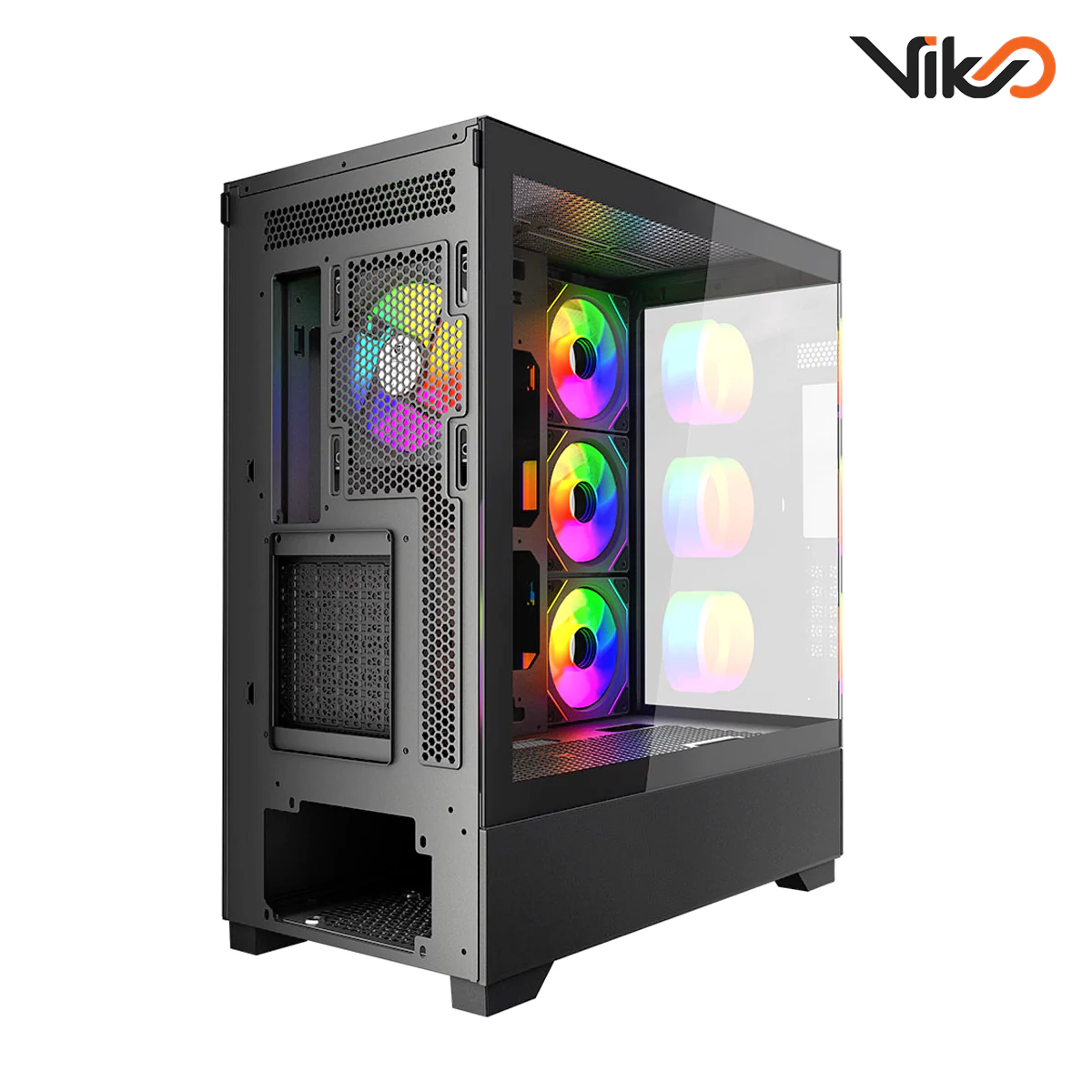 کیس گیمینگ لاجی کی مدل C674B (5)