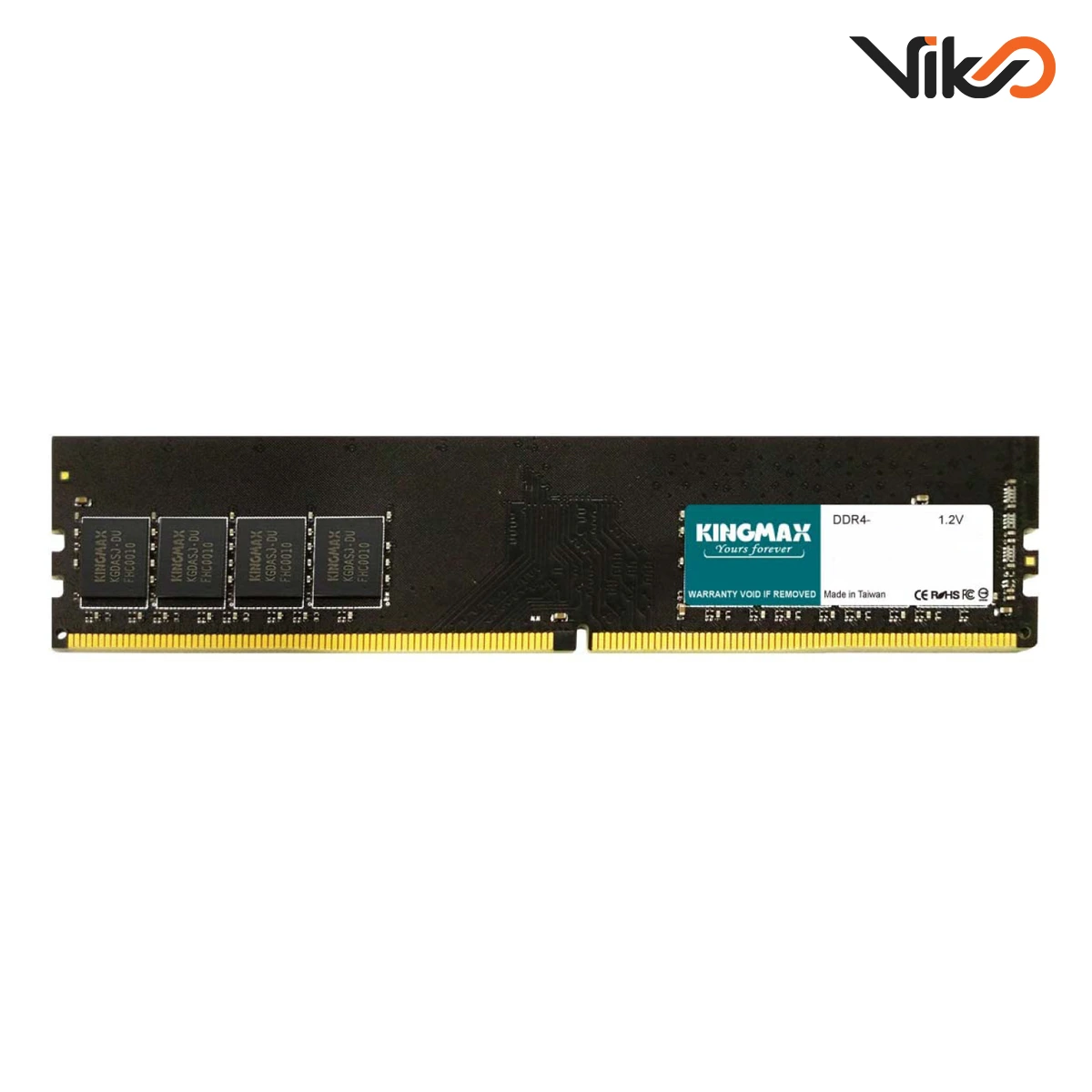 رم کامپیوتر DDR4 تک کاناله 3200 مگاهرتز CL16 کینگ مکس ظرفیت 8 گیگابایت