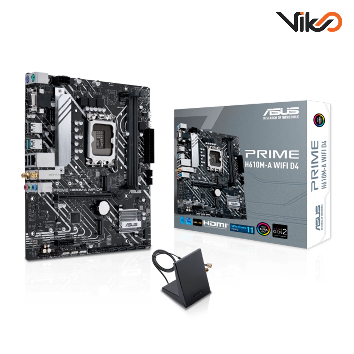 مادربرد ایسوس مدل PRIME H610M-A WIFI D4