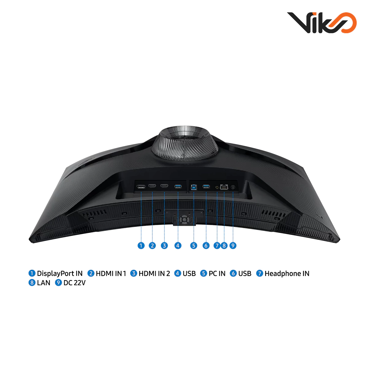 مانیتور خمیده گیمینگ 27 اینچ سامسونگ مدل Odyssey G65B LS27BG650EUXXU (6)