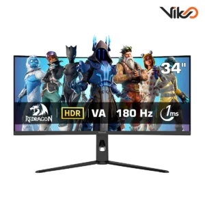 مانیتور خمیده گیمینگ 34 اینچ ردراگون مدل GMQ3418RVC
