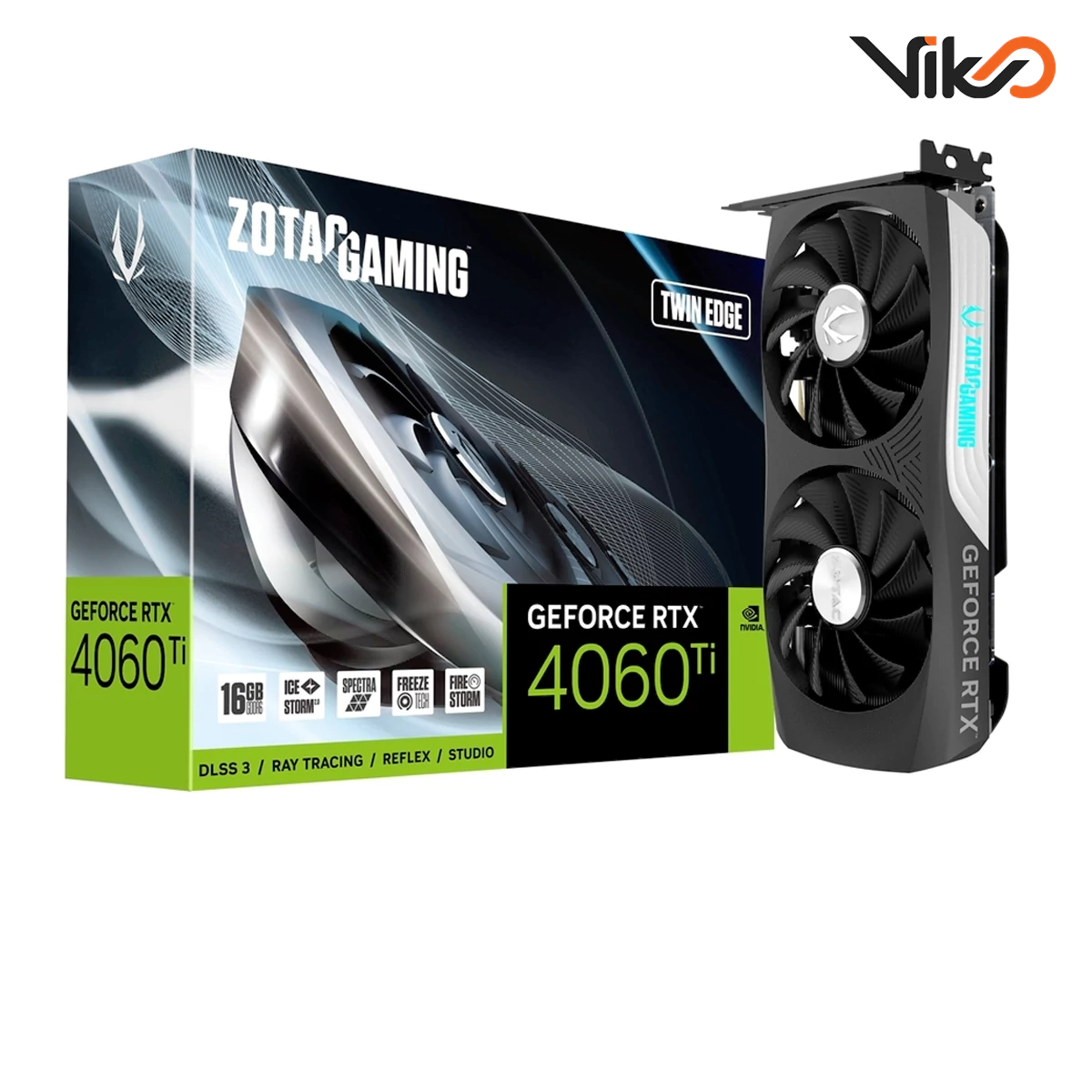 کارت گرافیک زوتک مدل GAMING GeForce RTX 4060 Ti Twin Edge 16GB (1)