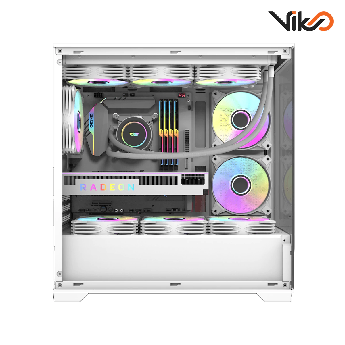 کیس دراک فلش مدل DK415P M White (3)