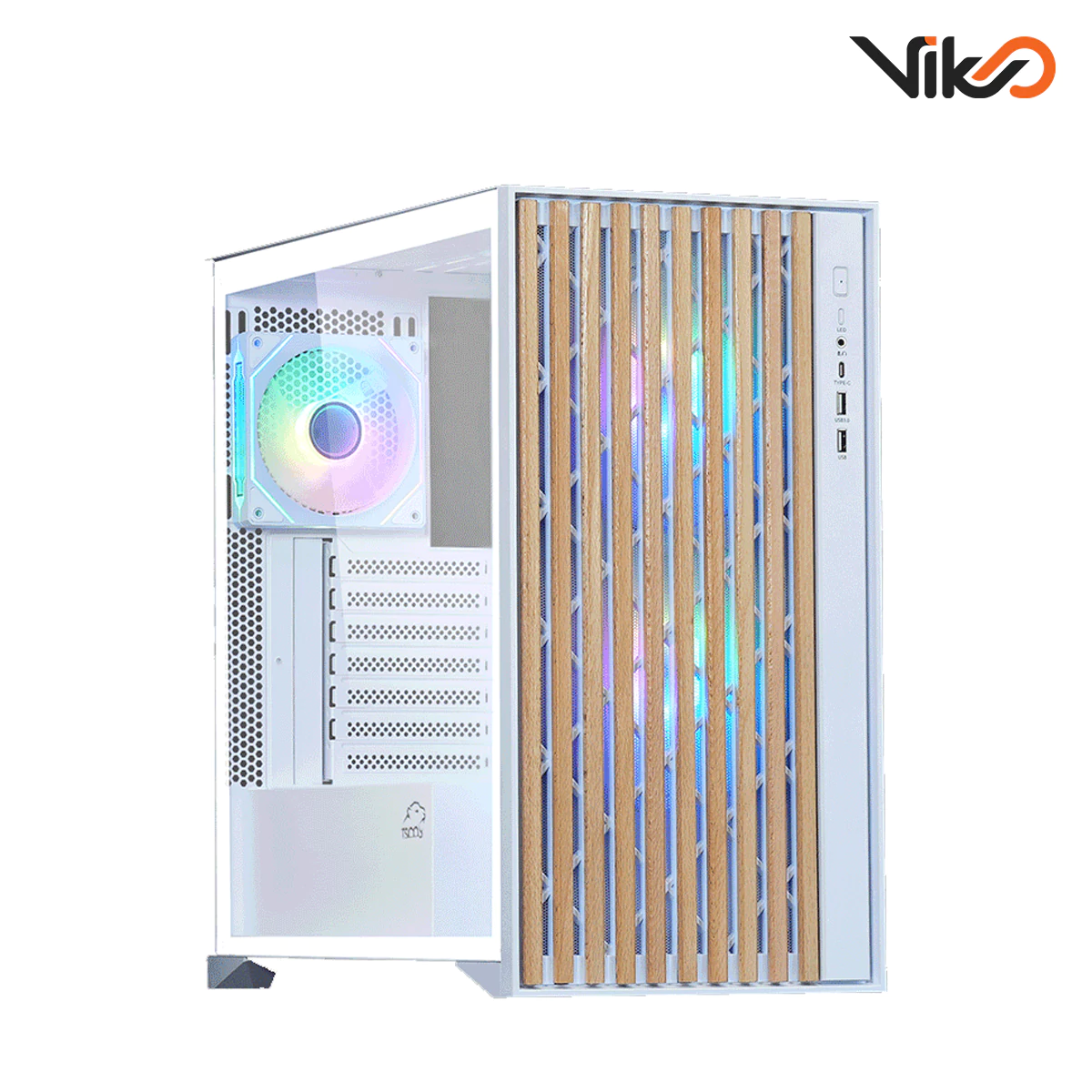 کیس گیمینگ تسکو مدل GC 4512 White (1)