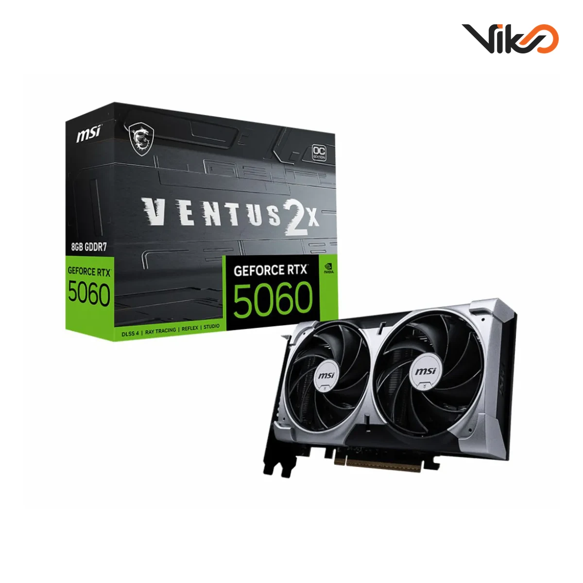 کارت گرافیک ام اس آی مدل RTX 5060 8G Ventus 2X OC