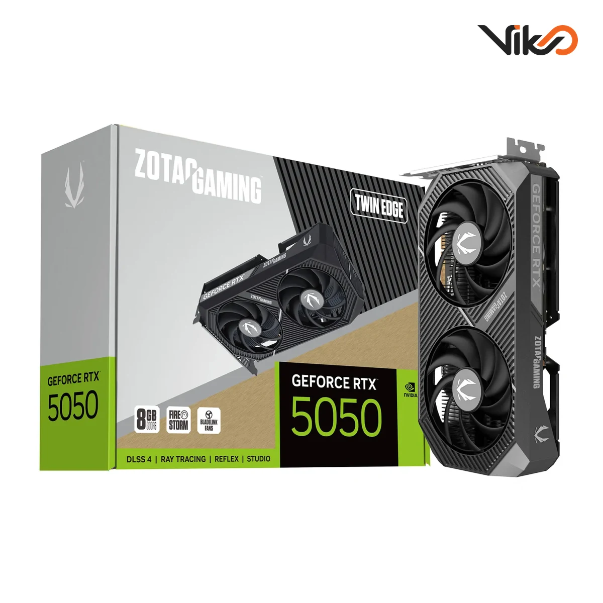 کارت گرافیک زوتک مدل GAMING GeForce RTX 5050 Twin Edge 8GB