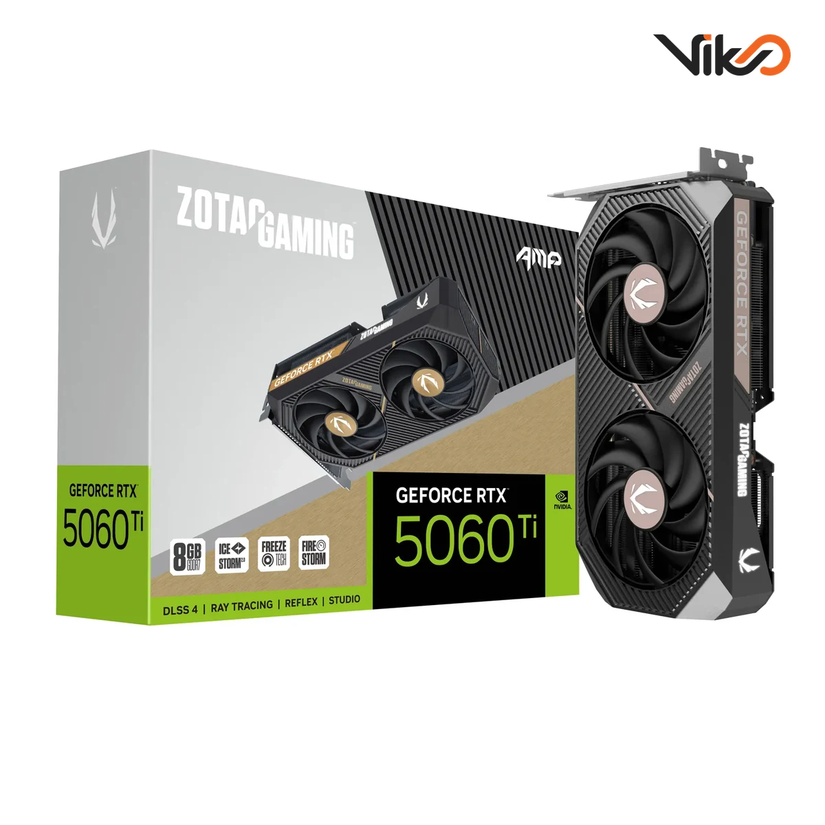 کارت گرافیک زوتک مدل GAMING GeForce RTX 5060 Ti AMP 8GB