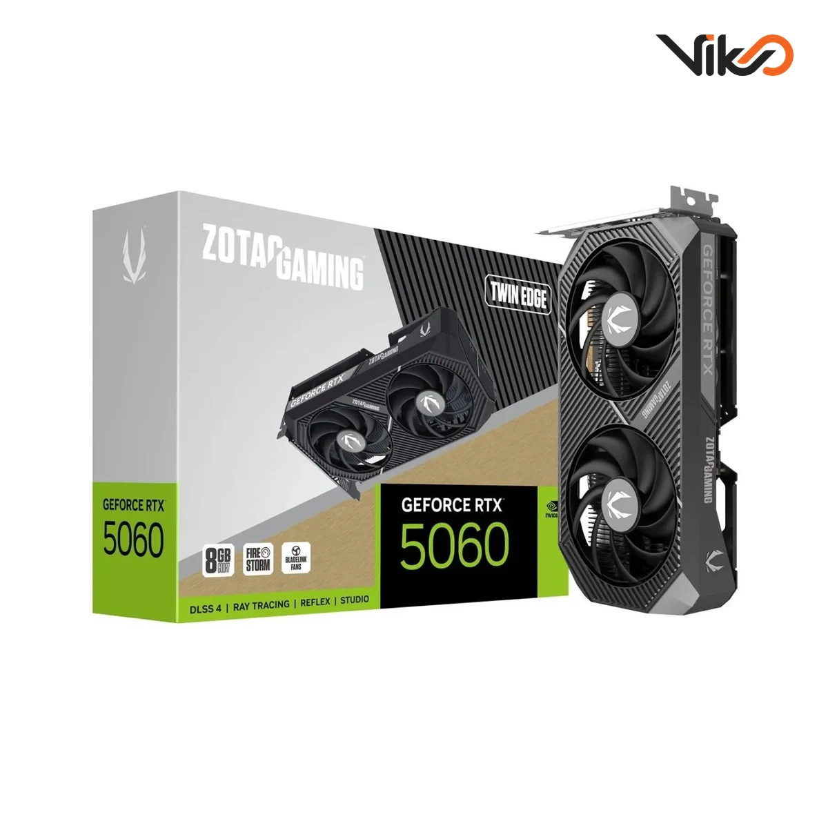 کارت گرافیک زوتک مدل GAMING GeForce RTX 5060 Twin Edge 8GB