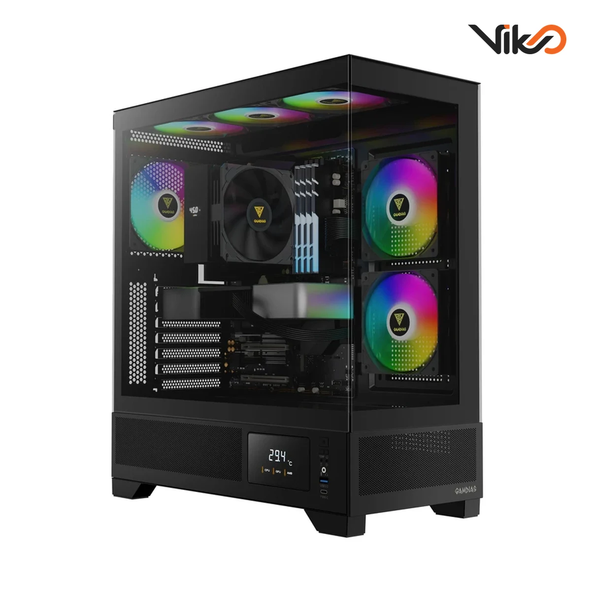 کیس گیم دیاس مدل ATLAS M1