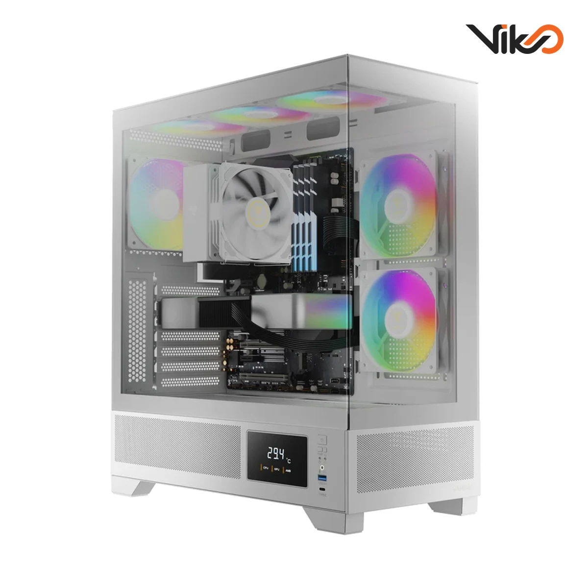 کیس گیم دیاس مدل ATLAS M1 WH