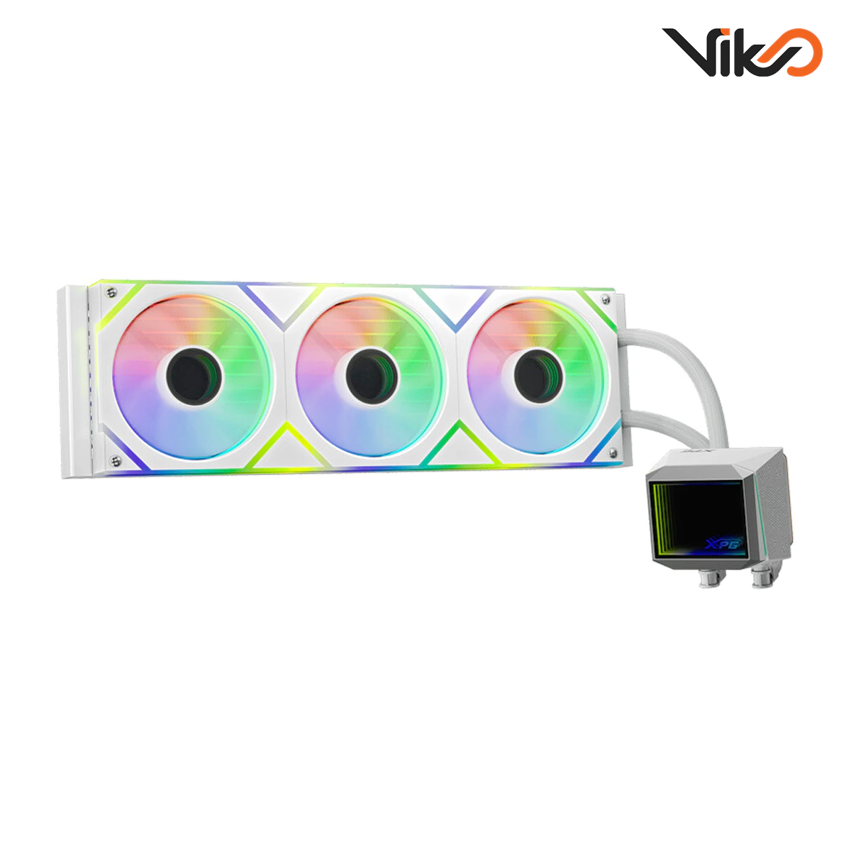 خنک کننده مایع پردازنده ای دیتا مدل XPG LEVANTE II 360 White (1)