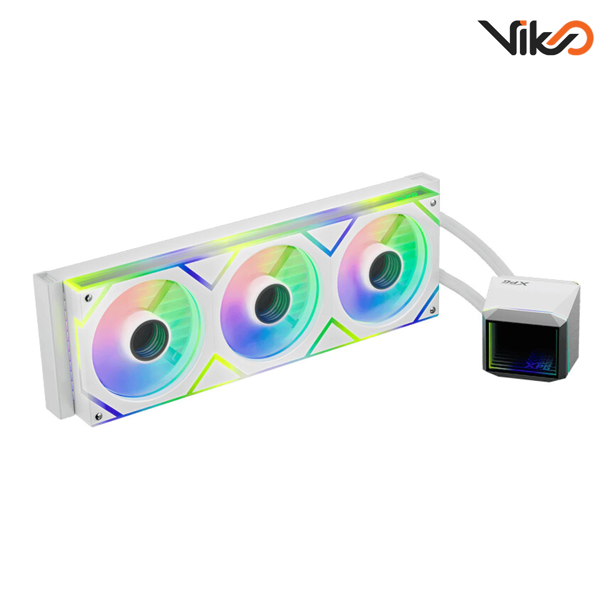 خنک کننده مایع پردازنده ای دیتا مدل XPG LEVANTE II 360 White (2)