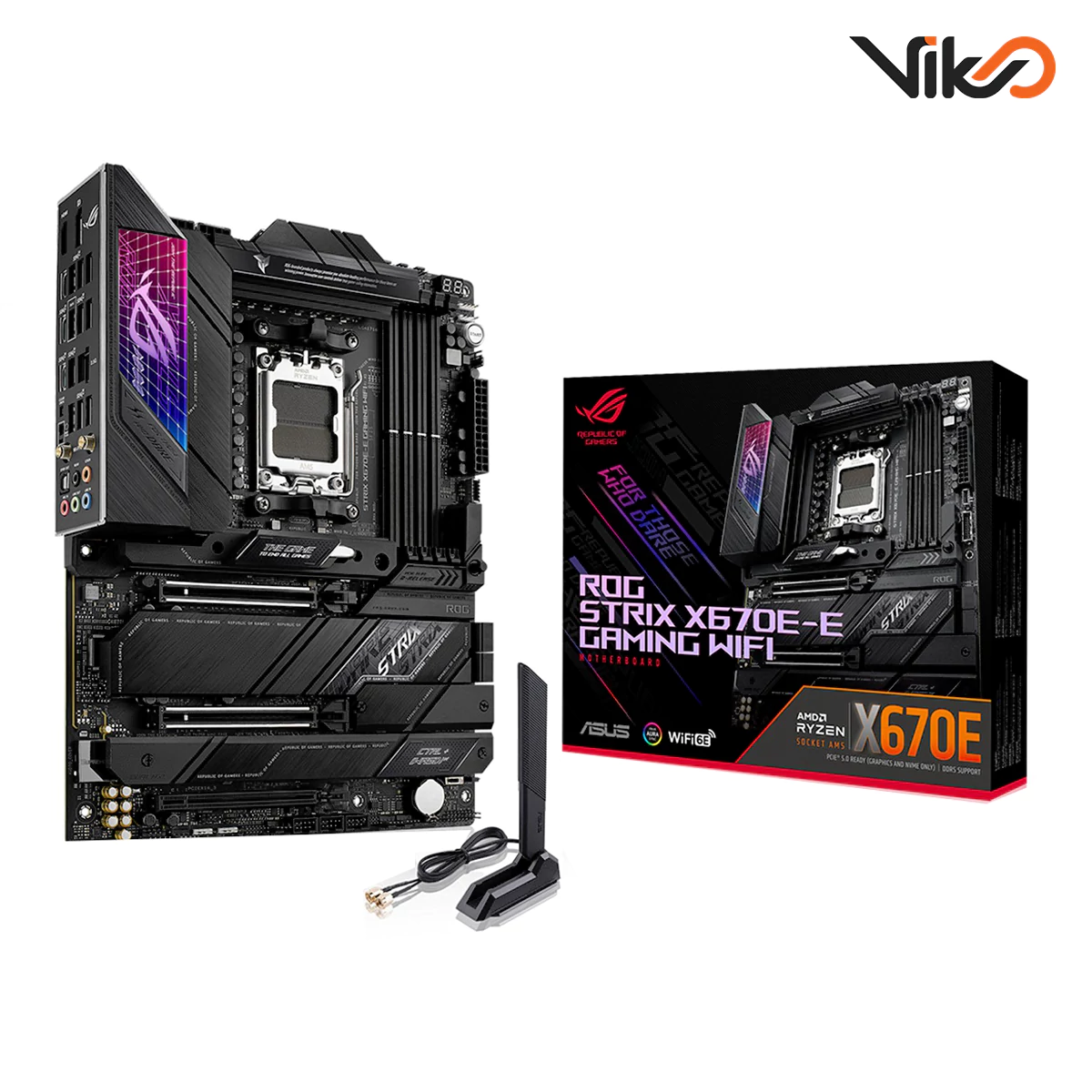 مادربرد ایسوس مدل ROG STRIX X670E-E GAMING WIFI (1)