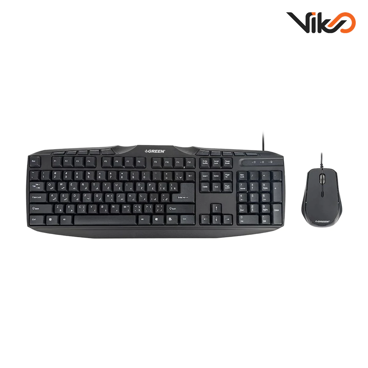 ماوس و کیبورد گرین مدل GKM305