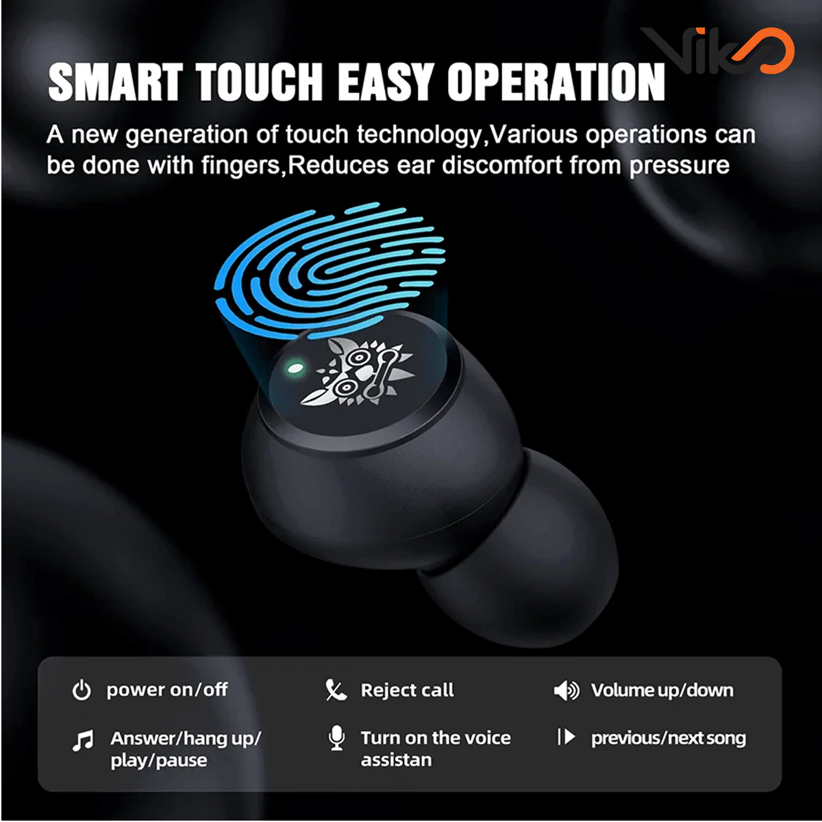 هندزفری بلوتوثی گیمینگ اونیکوما مدل T305 (3)