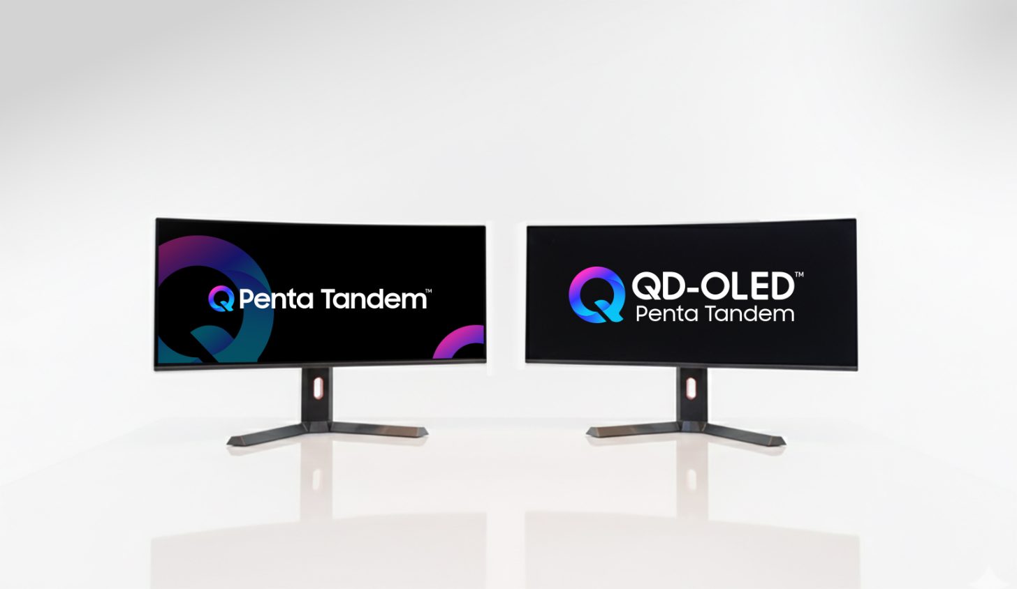 پنل‌های QD-OLED Penta-Tandem پنج‌لایه سامسونگ با روشنایی 4,500 نیت معرفی شدند!