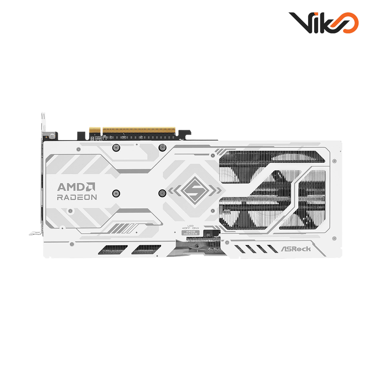 کارت گرافیک ازراک مدل AMD Radeon RX 9060 XT Steel Legend 16GB OC (5)