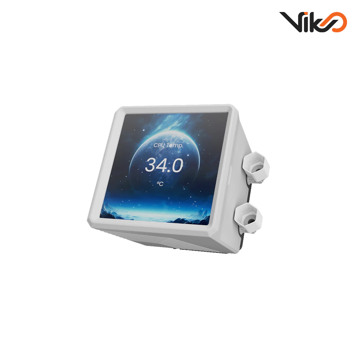 خنک کننده مایع پردازنده گیم دیاس مدل Aura GL240 LCD White (3)