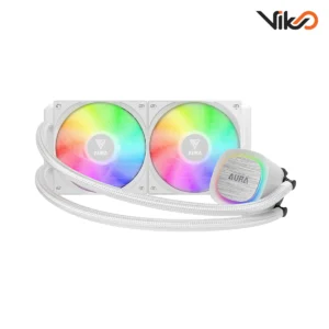 خنک کننده مایع پردازنده گیم دیاس مدل Aura GL240 V2 White (2)