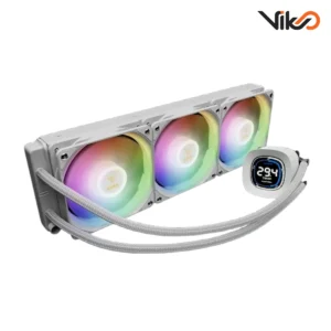 خنک کننده مایع پردازنده گیم دیاس مدل Aura GL360 Digital White (2)