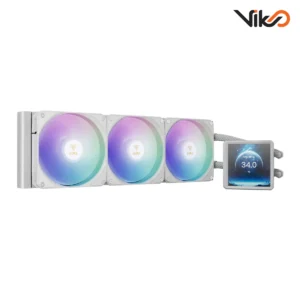 خنک کننده مایع پردازنده گیم دیاس مدل Aura GL360 LCD White