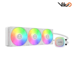 خنک کننده مایع پردازنده گیم دیاس مدل Aura GL360 V2 White