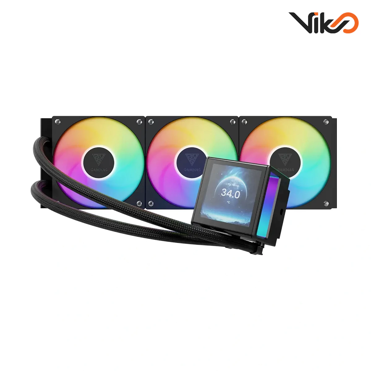 خنک کننده مایع پردازنده گیم دیاس مدل CHIONE P5-360 (2)