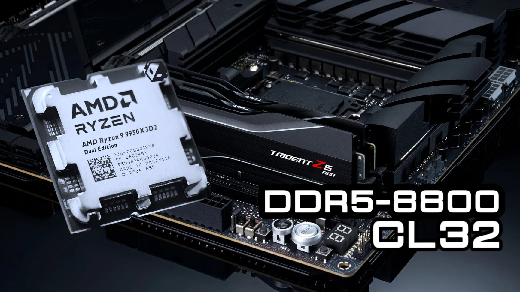 غوغای ایسوس ROG Crosshair X870E APEX؛ وقتی رم DDR5 به پرواز درمی‌آید!