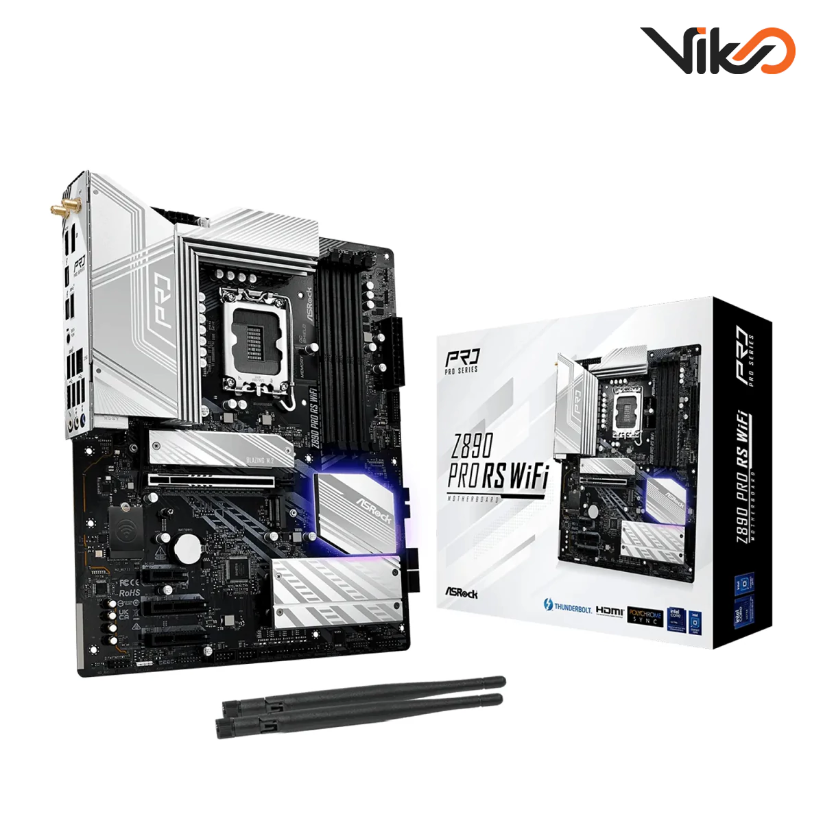 مادربرد ازراک مدل Z890 Pro RS WIFI (1)