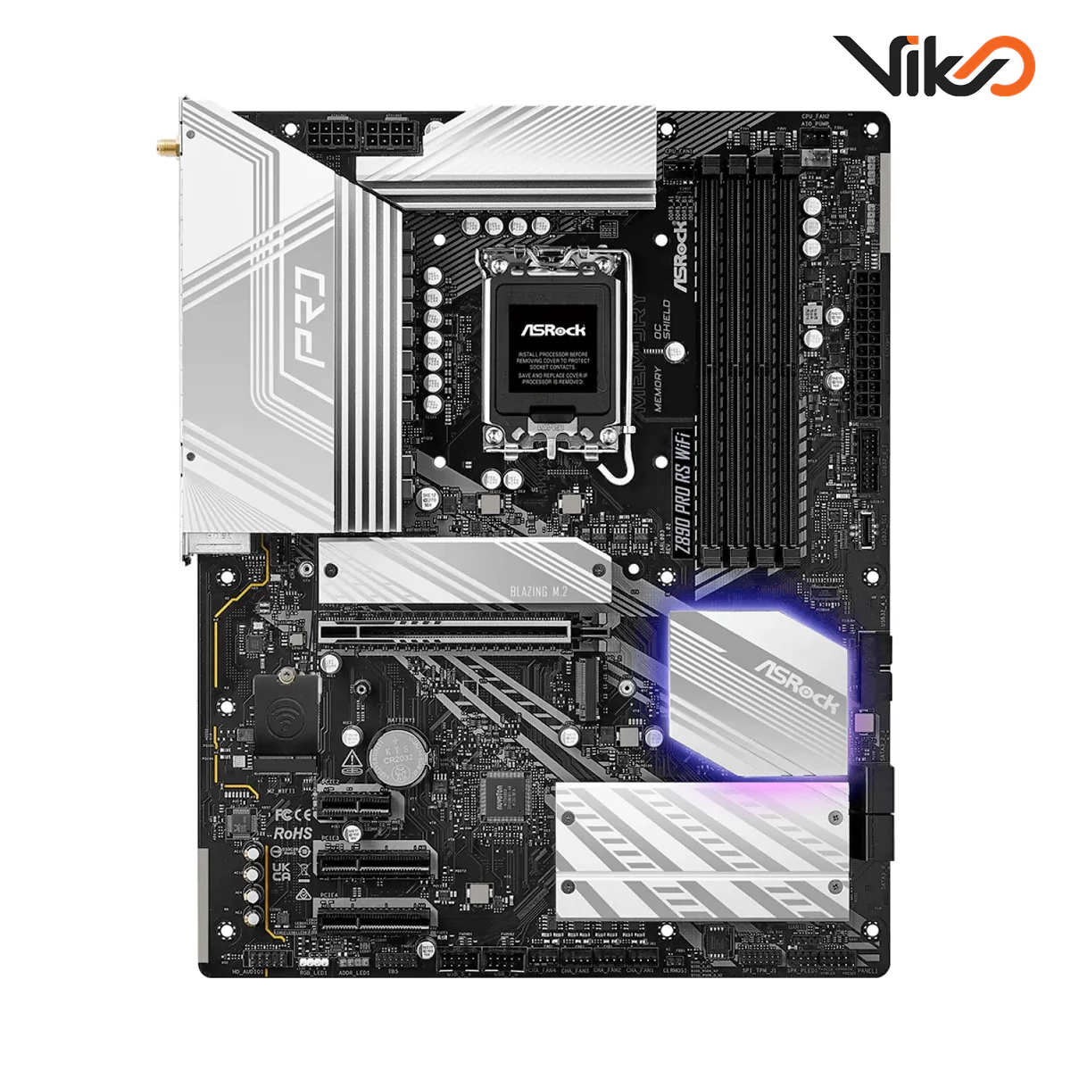 مادربرد ازراک مدل Z890 Pro RS WIFI (2)