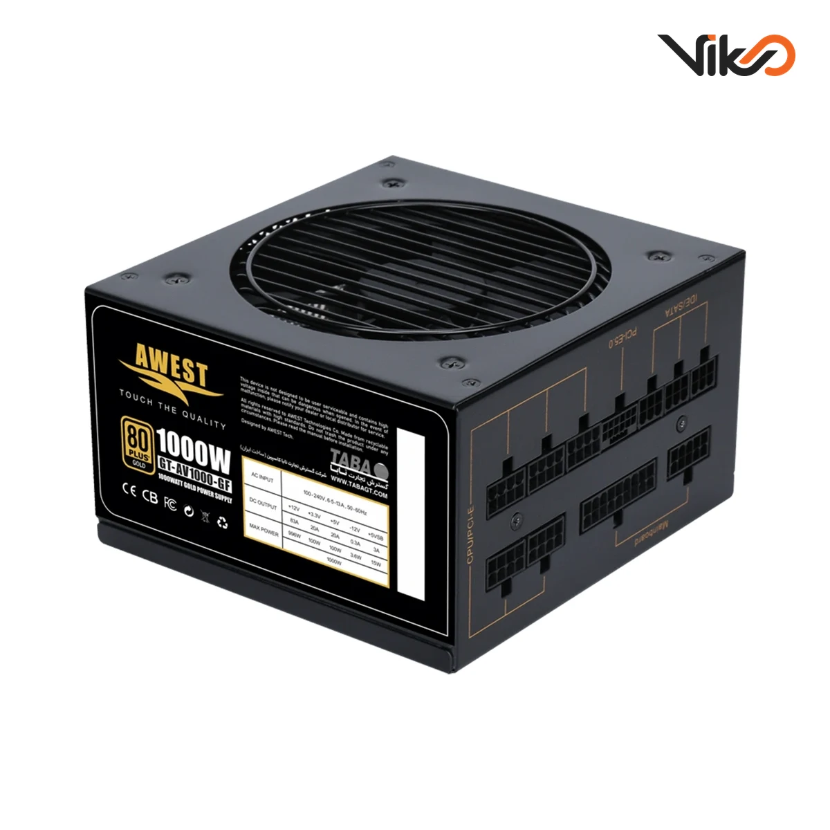 منبع تغذیه کامپیوتر اوست مدل AV1000-GF