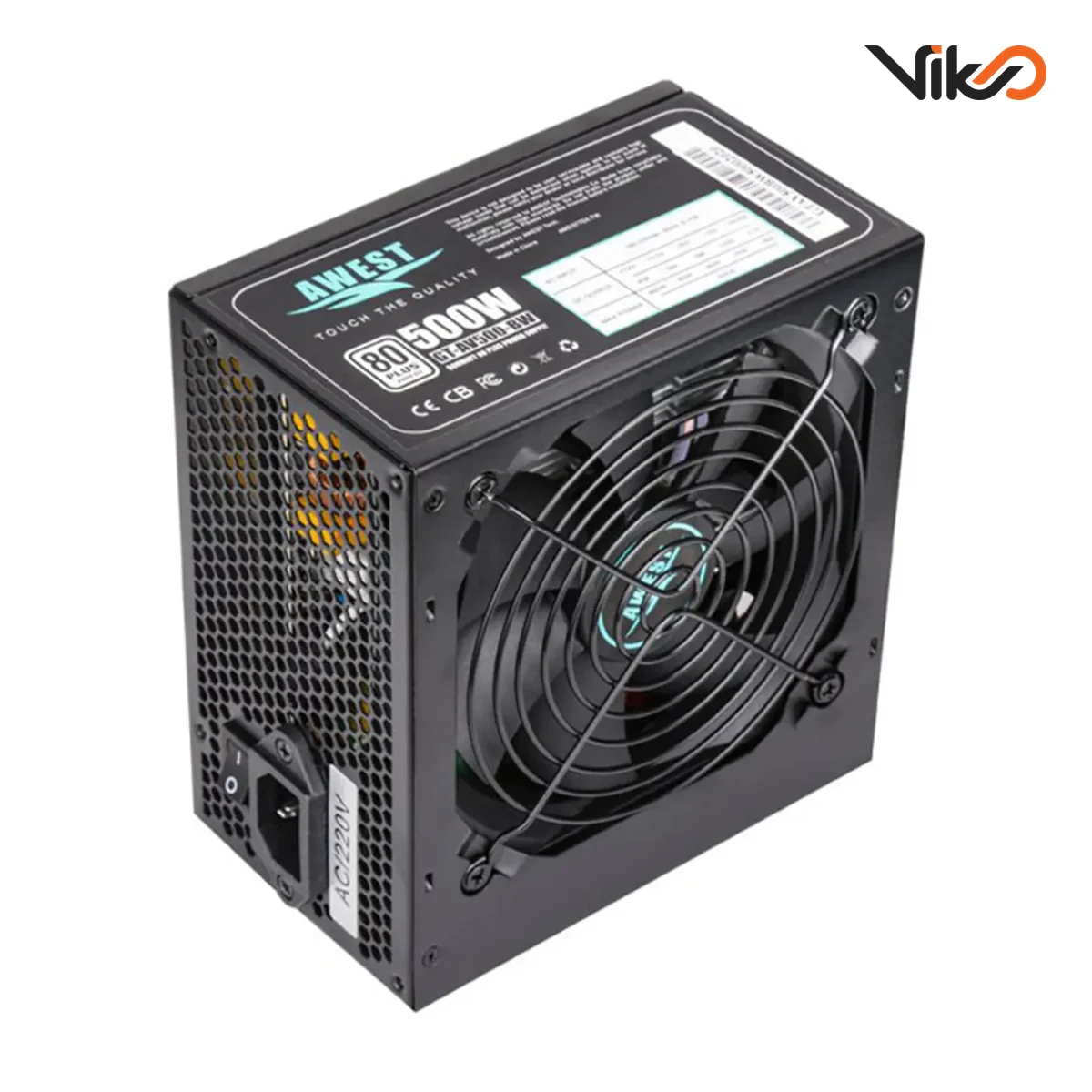 منبع تغذیه کامپیوتر اوست مدل AV500-BW