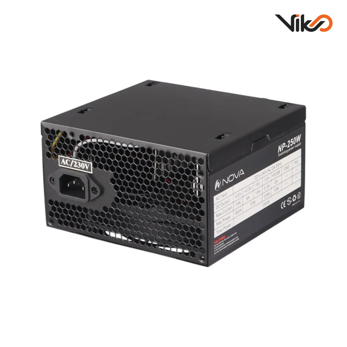 منبع تغذیه کامپیوتر نوا مدل NP-250W