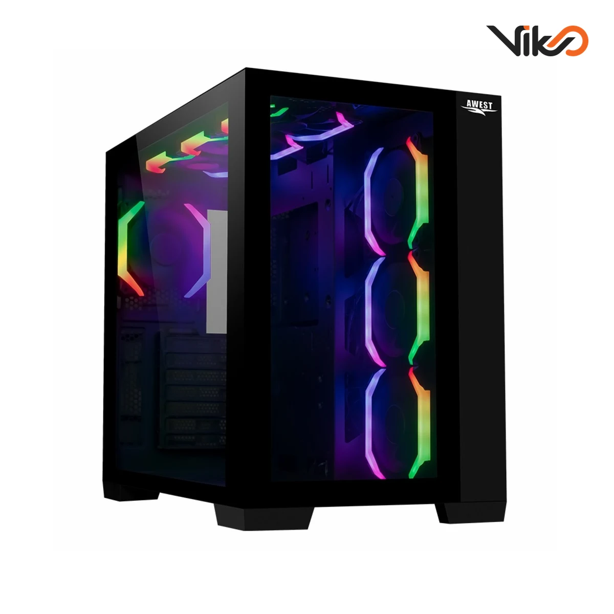 کیس گیمینگ اوست مدل GT-AQ14-MB