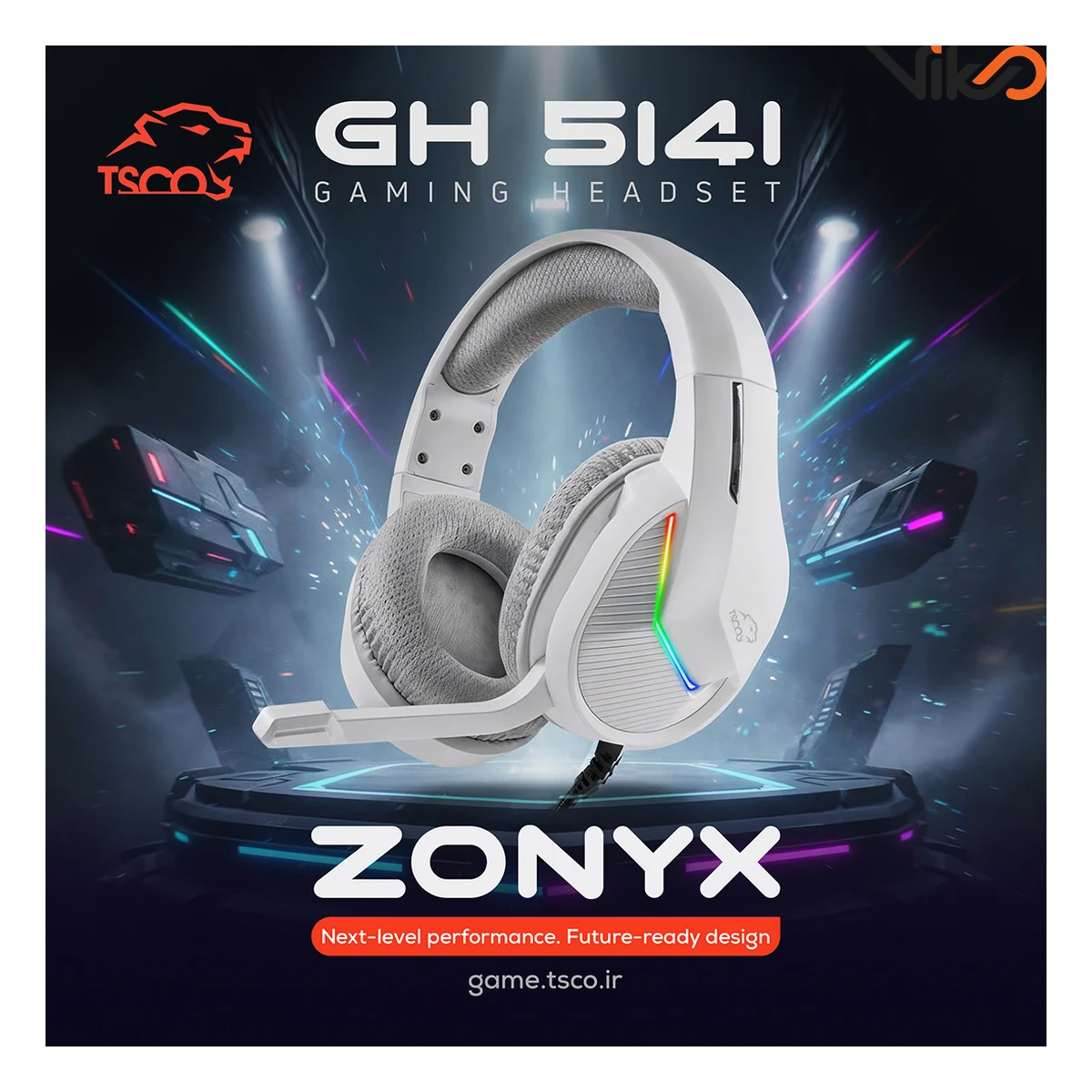 هدست گیمینگ تسکو مدل GH 5141 Zonyx