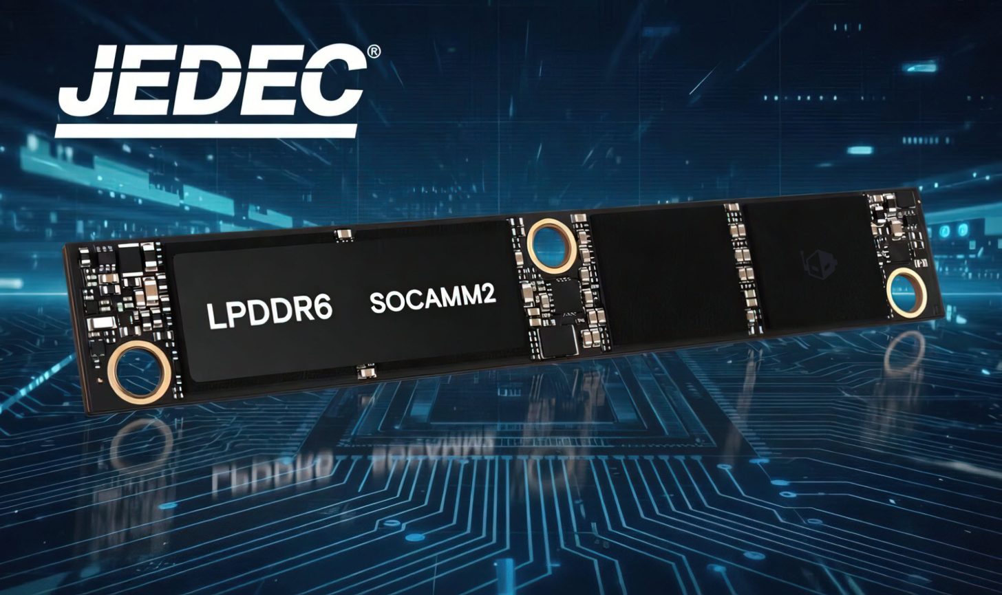 JEDEC از LPDDR6 رونمایی کرد؛ حافظه‌ای غول‌آسا برای دیتاسنترهای هوش مصنوعی!